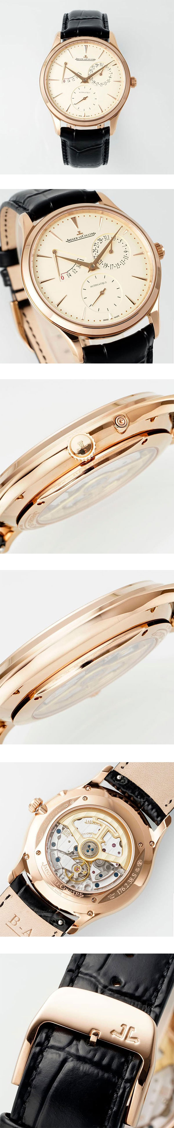 【APS製 】スーパーコピー時計通販 ジャガー・ルクルト Q1372510 マスター・ウルトラスリム パワーリザーブ  